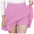 thumbnail image 1 of Ersazi Long Summer Skirt High Waist Solid Mini Pencil Skirt Hip Slim Short Skirt Skirts for Girls Purple 4Xl, 1 of 5