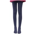 thumbnail image 1 of Ersazi Nude Tights Women'S All Age Thin Velvet Dance Socks Base Socks White Pantyhose S Navy, 1 of 3