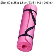 Ersazi Small 15 Mm Thick And Durable Yoga Mat Anti-Skid Sports Fitness Mat Anti-Skid Mat To Lose Weight on Clearance