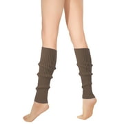 Ersazi Socks Women'S Solid Color Soft Warm Comfortable Long Socks Yoga Sports Long Socks On Clearance Gray Free Size