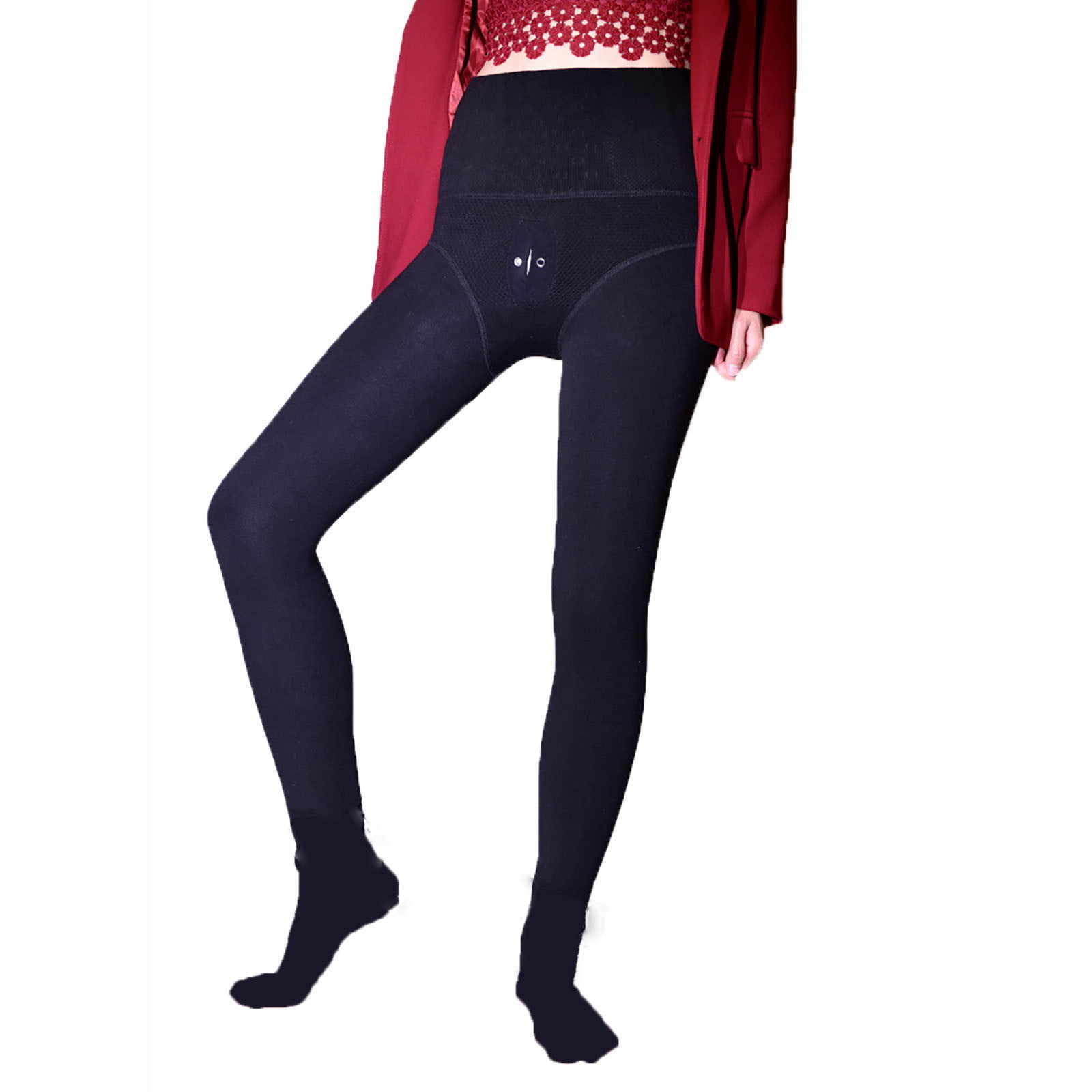 Buy ALCIS Printed Slim Polyester Blend Womens Casual Wear Tights