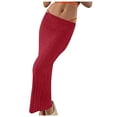 thumbnail image 1 of Ersazi Womens Outfits Sale Women's Versatile Sexy Fashion Leisure Home Resort Beach Mid Length Skirt Red L, 1 of 6