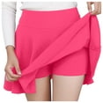 thumbnail image 1 of Ersazi Womens Skirts Midi Length High Waist Solid Mini Pencil Skirt Hip Slim Short Skirt Dresses for Girls Size 14-16 Hot Pink Xl, 1 of 5
