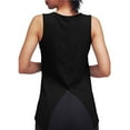 thumbnail image 1 of Ersazi Womens Summer Crewneck Tank Top Womens Tops Sleeveless Yoga Vest Shirt Summer Casual Workout Tees Black S, 1 of 8