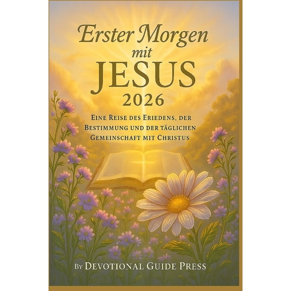 Morning with Jesus Devotional Erster Morgen mit JESUS 2026: Eine Reise des Friedens, der Bestimmung und der tglichen Gemeinschaft mit Christus, (Paperback)