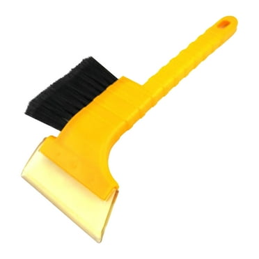 Ersvoioy Winter Ice Scraper for Car Windshield - Flexible Brass Blade Window Scraper for Car,Truck - Windshield Scraper Tool for Frost & Snow Removal - Car Ice Scraper with Long Handle,Scratch-Free