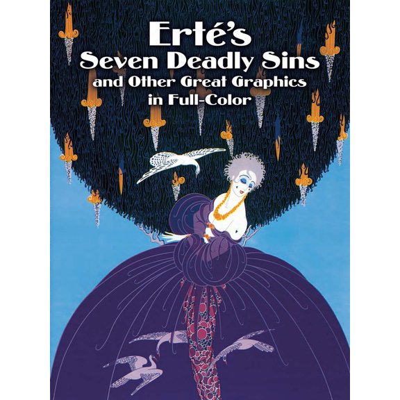 Pre-Owned Erté's Seven Deadly Sins and Other Great Graphics in Full Color (Paperback) 0486246450 9780486246451
