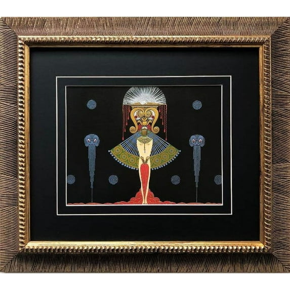 Erte "Salome" CUSTOM FRAMED Vintage Print Generic