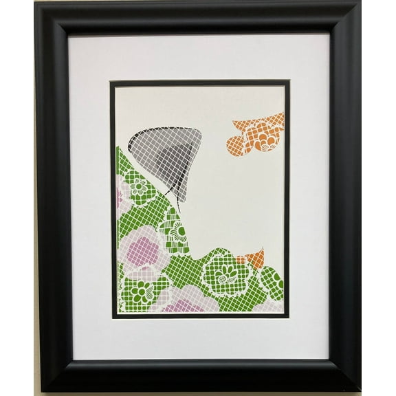 Erte "Summer" Newly CUSTOM FRAMED Print Art Deco Design Erte' Seasons Generic