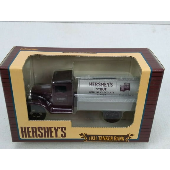Ertl F014 1:34 Diecast 1931 Hershey's Tanker Metal Bank