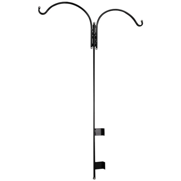 Erva Adjustable Double Deck Hook, Black