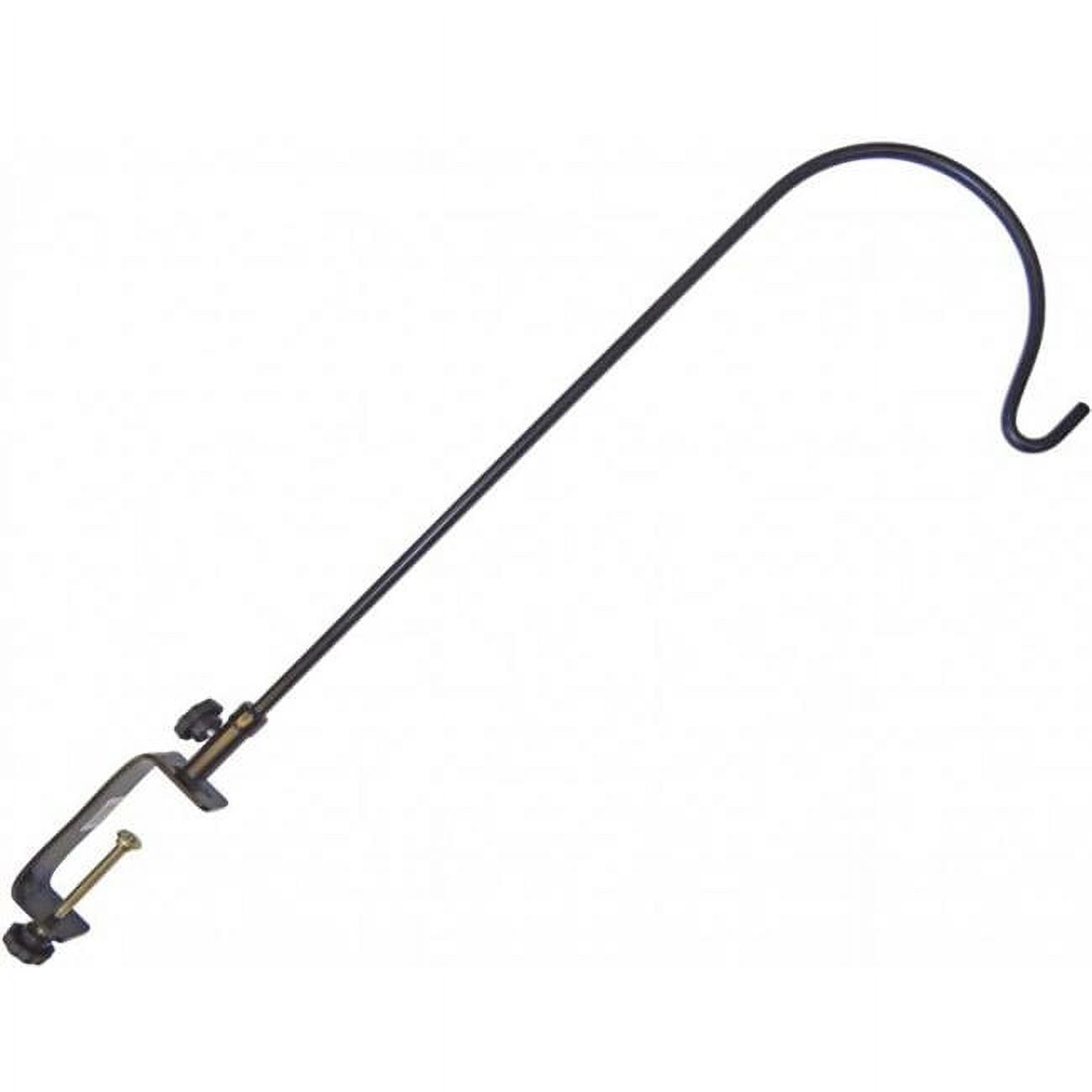 Erva Deck Rail Hanger with Extra Large Clamp, Black - Walmart.com