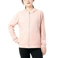 thumbnail image 1 of Erwazi Boys Girls Kids Lightweight Sweatshirts with Hoodie Casual Quick Dry Soft Zip Up Athletic Jackets Toddlers Cute Hooded Sweatshirt, 1 of 4