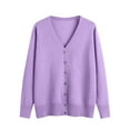 thumbnail image 1 of Erwazi Cardigan Sweaters for Women Fall Trendy Button Down Open Front Lightweight Cardigans, 1 of 7