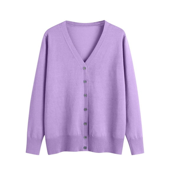Erwazi Cardigan Sweaters for Women Fall Trendy Button Down Open Front Lightweight Cardigans