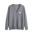 thumbnail image 1 of Erwazi Cardigan Sweaters for Women Fall Trendy Button Down Open Front Lightweight Cardigans, 1 of 5