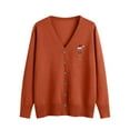 thumbnail image 1 of Erwazi Cardigan Sweaters for Women Fall Trendy Button Down Open Front Lightweight Cardigans, 1 of 5