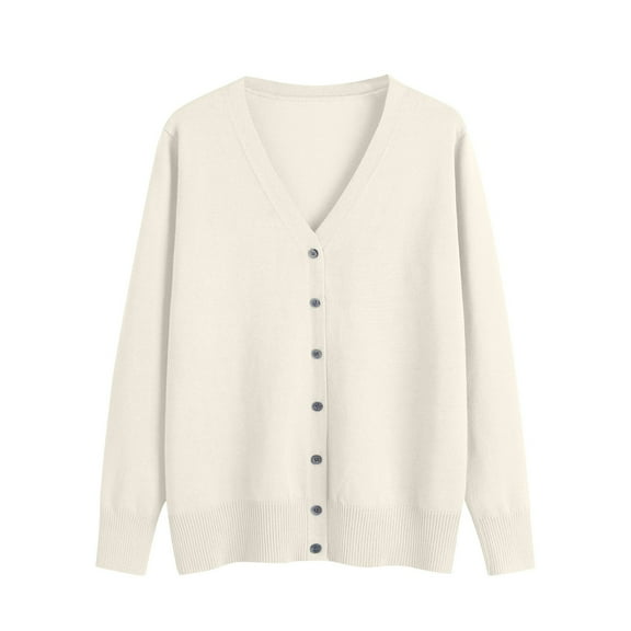 Erwazi Cardigan Sweaters for Women Fall Trendy Button Down Open Front Lightweight Cardigans