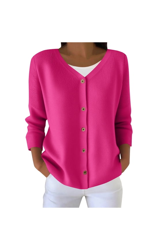 Cardigan Sweaters for Women Plus Size Fall Trendy Button Down Open Front Lightweight Cardigans