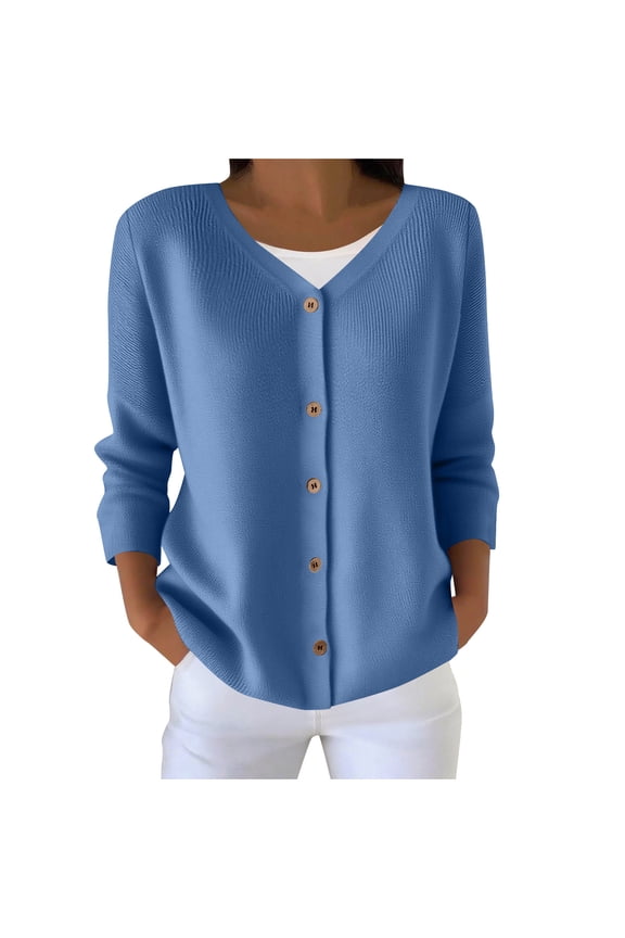 Cardigan Sweaters for Women Plus Size Fall Trendy Button Down Open Front Lightweight Cardigans