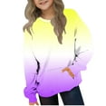 thumbnail image 1 of Erwazi Kids Athletic Sweatshirts with Pockets Boys Girls Casual Long Sleeve No Hoodies Sweatshirt Soft Warm Fall Winter Trendy Pullover Tops, 1 of 6