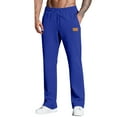 thumbnail image 1 of Erwazi Men's Sweatpants Open Bottom Sweat Pants Straight Leg Gym Workout Pants Lounge Pants with Pockets, 1 of 3