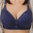 thumbnail image 1 of Erwazi Push Up Bras for Women Comfort Wireless Bra Everyday No Wire and Mesh Light Padded Bra, 1 of 7