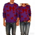 thumbnail image 1 of Erwazi Valentine's Day Sweatshirt Matching Style for Couples Print Long Sleeve Crewneck Pullover Tops, 1 of 9