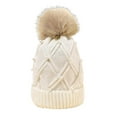 thumbnail image 1 of Erwazi Winter Beanie Hats for Women Soft Stretch Cable Knit Beanie Warm Slouchy Beanie Hat, 1 of 4
