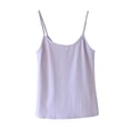 thumbnail image 1 of Erwazi Women'S Tank Top Pajama Built in Bra Soft Cotton Sleepwear Loose Fit Casual Pajamas, 1 of 5