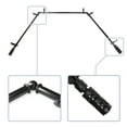 thumbnail image 1 of Erwin 13/16" Bay Window curtain rod 20"-36", 38"-72" - Black,(ABay-08-2), 1 of 4