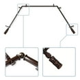 thumbnail image 1 of Erwin 13/16" Bay Window curtain rod 20"-36", 38"-72" - Cocoa,(ABay-08-7), 1 of 4