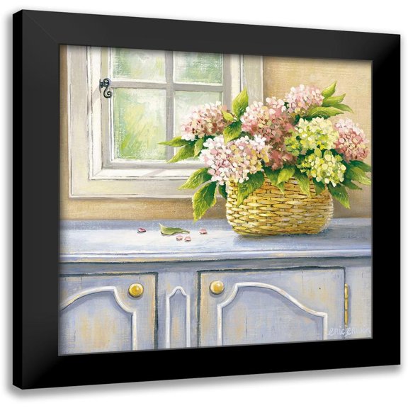 Erwin, Eric 12x12 Black Modern Framed Museum Art Print Titled - Summer Memory III