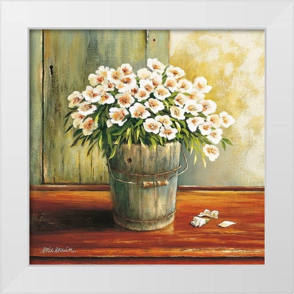 Erwin, Eric 12x12 White Modern Wood Framed Museum Art Print Titled - Summer Memory II