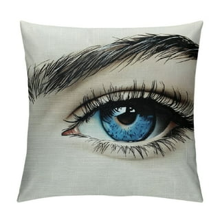 Eyelash Pillows Decorative