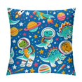 Erxjss Funny Dinosaurs Pattern Pillow Covers, Pillow Cover Cushion Case