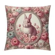 Erxjss XHome Throw Pillow Covers  Farmhouse Decorations Cushion Cover Zippered Square Pillowcase for Bedroom Living Room Sofa Couch