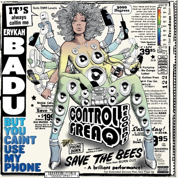 Erykah Badu - But You Caint Use My Phone - Music & Performance - Vinyl