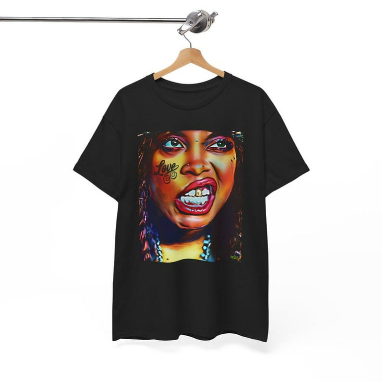 Erykah Badu Shirt, Grills Graphic Tee, Erykah Badu Unfollow
