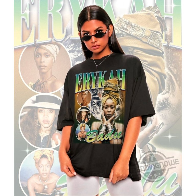 Erykah Badu Shirt - Walmart.com