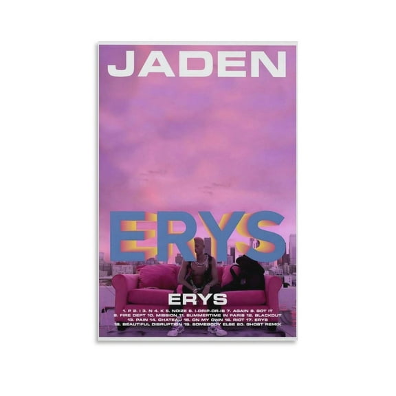 Erys Jaden Smith Canvas Poster Wall Decorative Art Painting Living Room Bedroom Decoration Gift