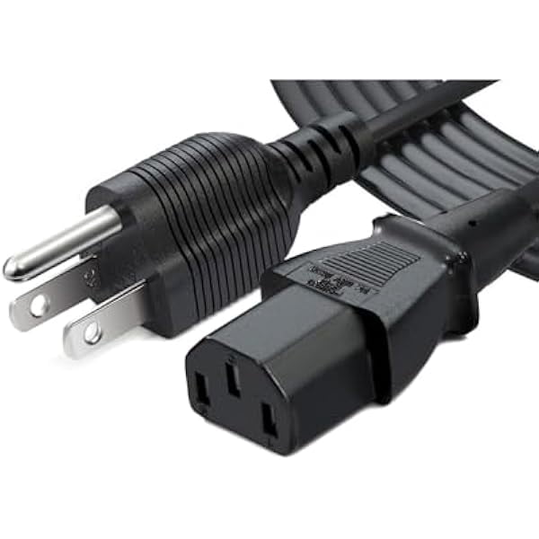 Eryueer Chanzon AC Power Cord UL Listed Universal for Personal Computer ...