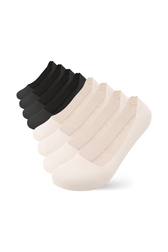 No Show Socks Womens: loafers for women Invisible fit, stretchy, cotton sole, anti-slip, cuttable