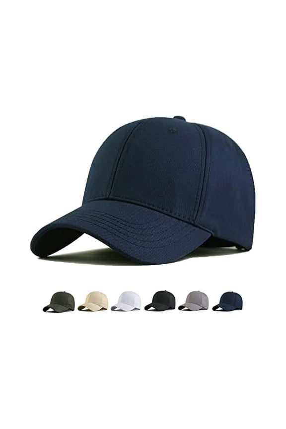 Oversize Baseball Cap XXL Big Head Hats for Men Large Head Hats Dad Hat Adjustable 23.6"-26.8"