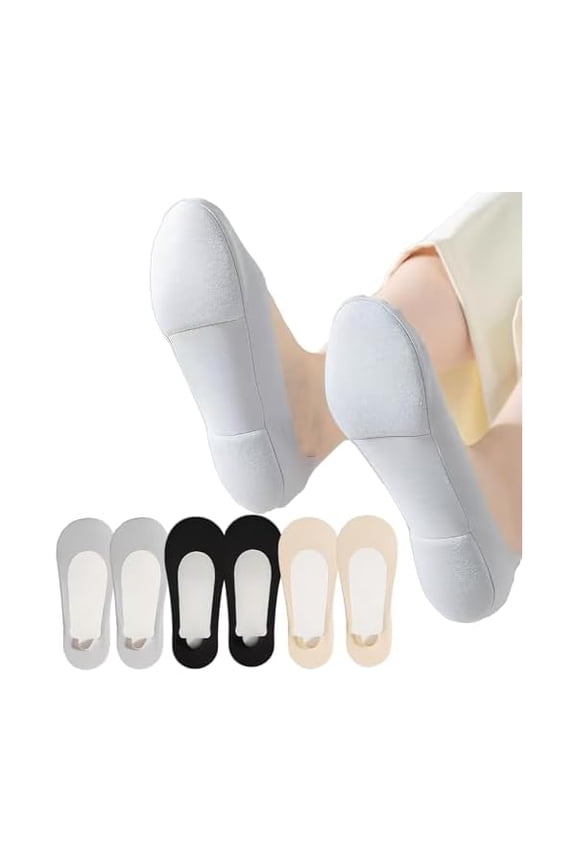Padded No Show Socks For Women