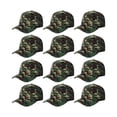 thumbnail image 1 of Eryueer Plain Adjustable Baseball Cap - Lot of 12 Unisex Blank Design Caps, 1 of 1