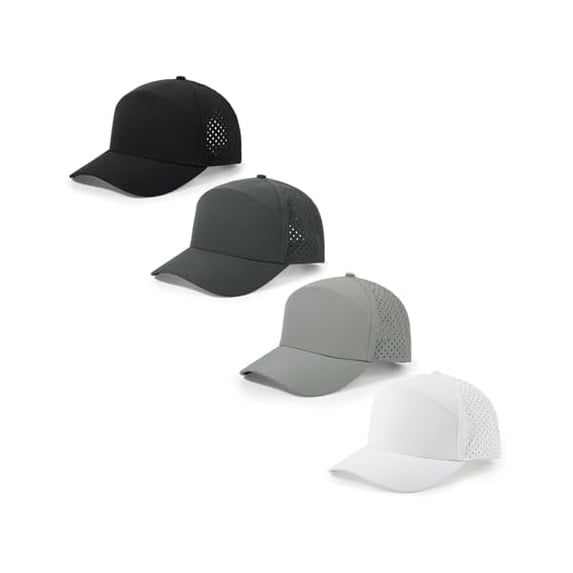 Eryueer Quick Dry Baseball Cap Mesh Snapback Hat Sun and Rain Protection Structured Golf Trucker Hats for Men Women