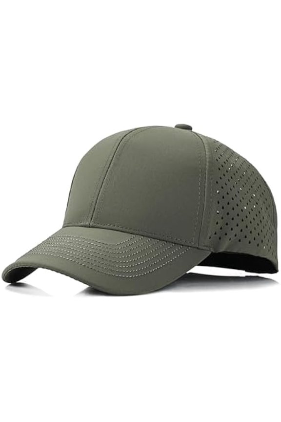 Quick Dry Trucker Hat for Men & Women, Laser Cut Mesh Baseball Cap for Outdoor Sports, Running, Workouts