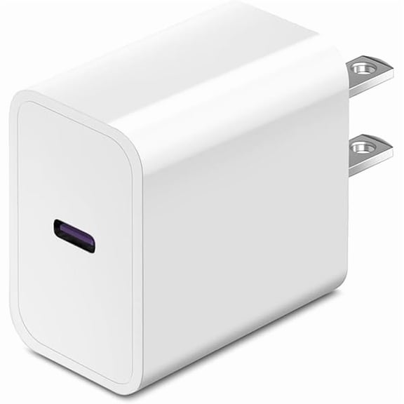 Eryueer for USB C Charger Block for Watch Series 11 10 iWatch iPhone iPad AirPods Pro,Wireless Charger Pad, 1 Port Type C Fast Charging 20W PD Power Adapter Plug Fast Charging Cube, White 1 Pack