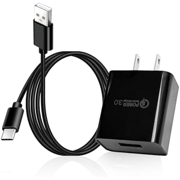 Eryueer for USB C QC3.0 Fast Charger Compatible with Samsung Galaxy A20E A20S A30S A50S A51 A10E, A30 A40 A50 A70 A80 A20, Galaxy Note 8 9, S9 S8, S10 Plus Type C Charging Cable Cord 5 ft